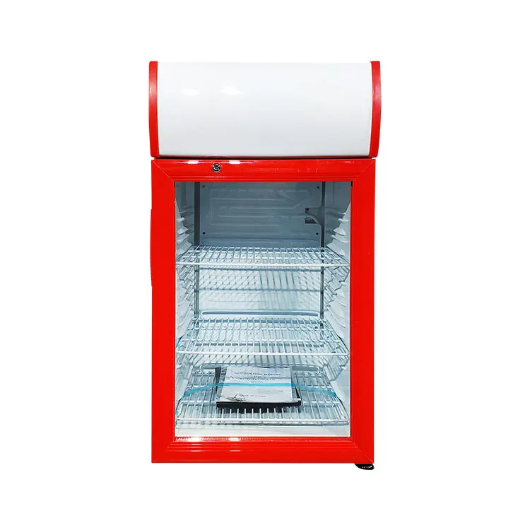 MEISDA SC52B 52L Single Door Mini Display Caviar Refrigerator Single-Temperature Cooler with ETL Certified