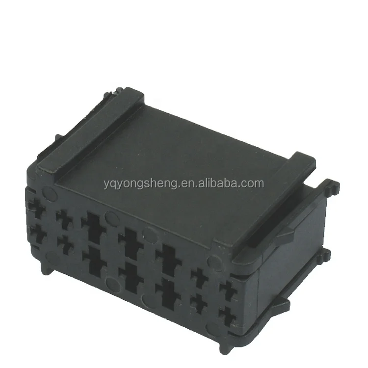 DJ7143S-2.8/1.5-21 Auto lamp electrical connector plastic shell pbt gf30 for electrical connector