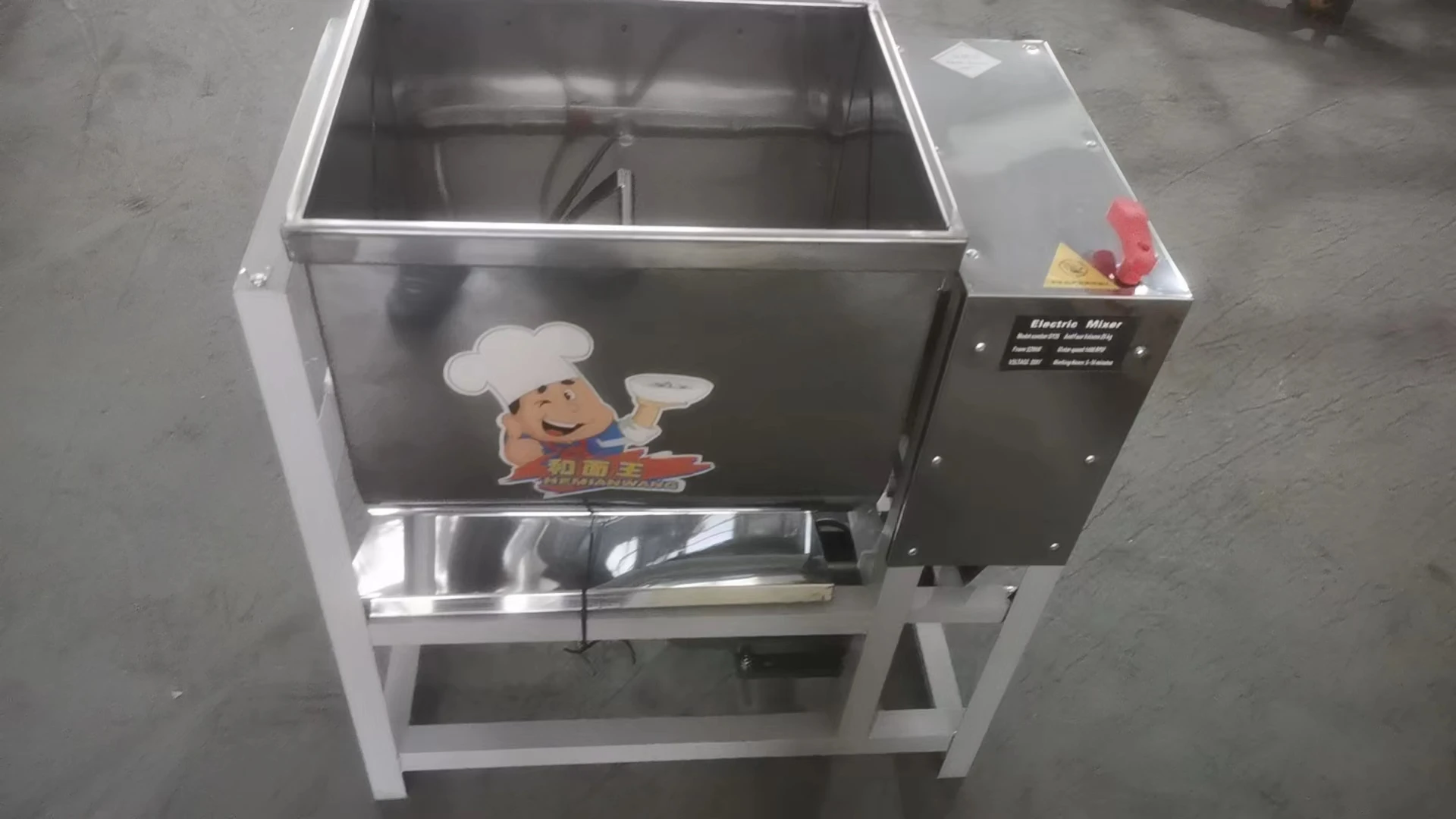 Commercial 25 Kg 80l Stand Pizza Pasta Spar Spiral Flour Kneading Mixing Machine Dough Mixer For Bakery