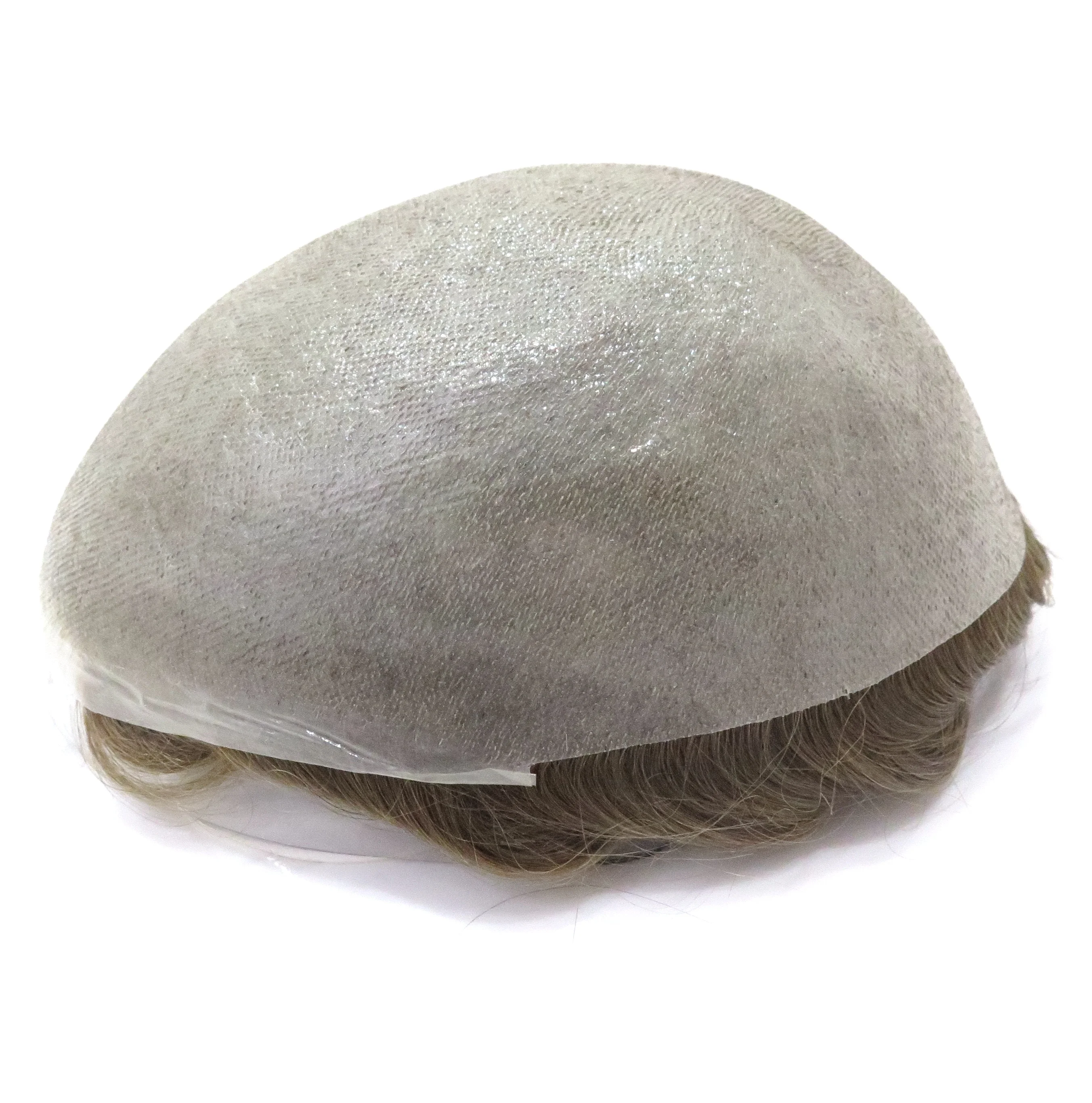 super thin skin 0.04-0.05mm thickness very thin poly best quality human hair toupee for men
