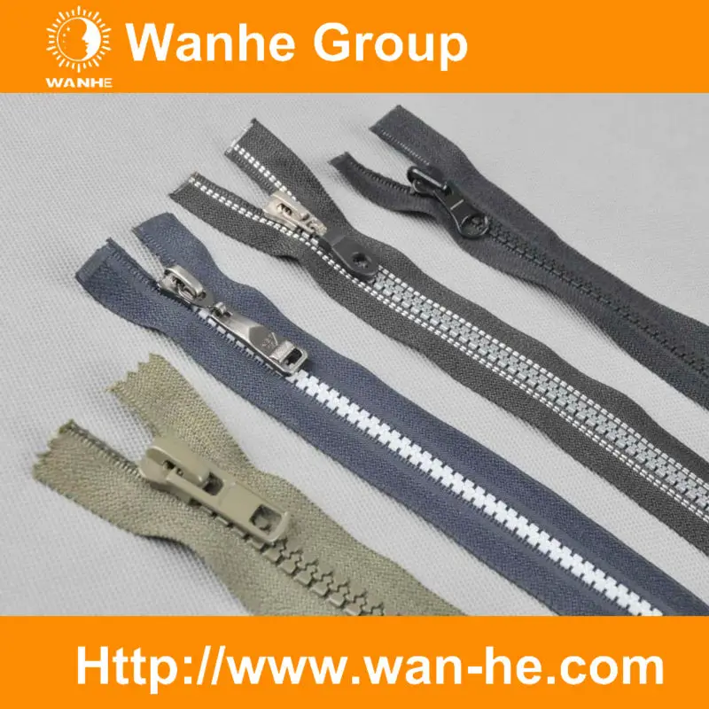 Wholesale No.5 Zipper Open End Auto Lock Nylon Coil Zipper or Zips