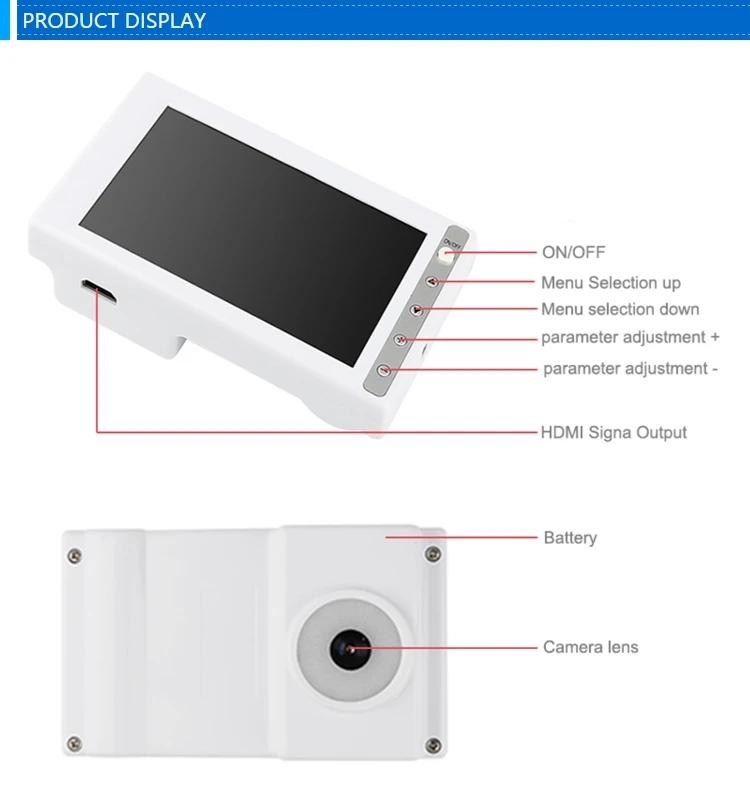
High Clearly Clinical Vein Imaging Device LCD Display Vein Finder 