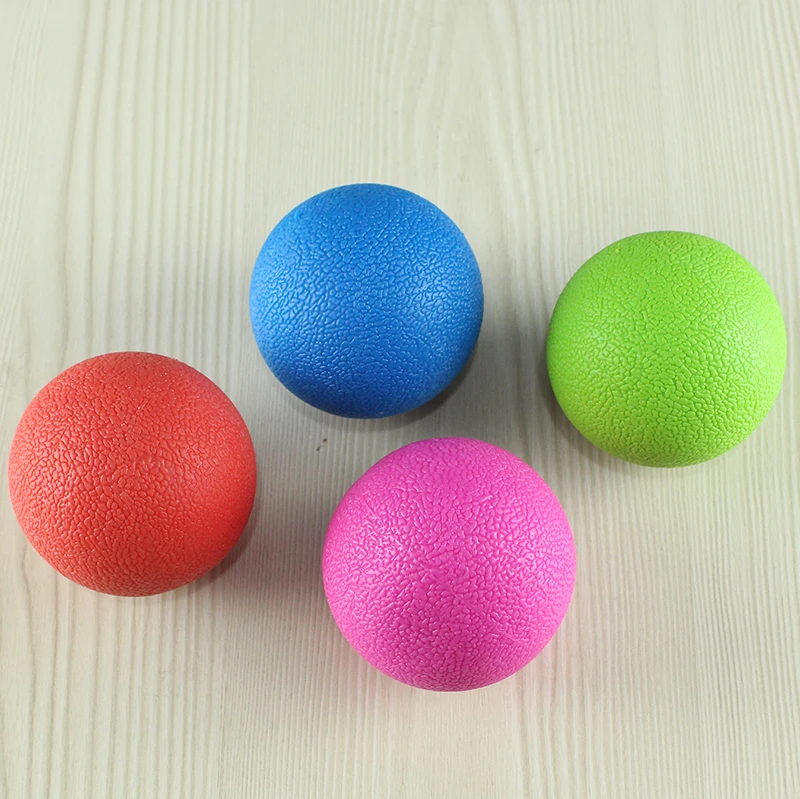 Hot Sell TPE Physical Therapy Balls Massage Roll Lacrosse Balls Set for Deep Tissue Therapy Foot Reflexology Plantar Fasciitis