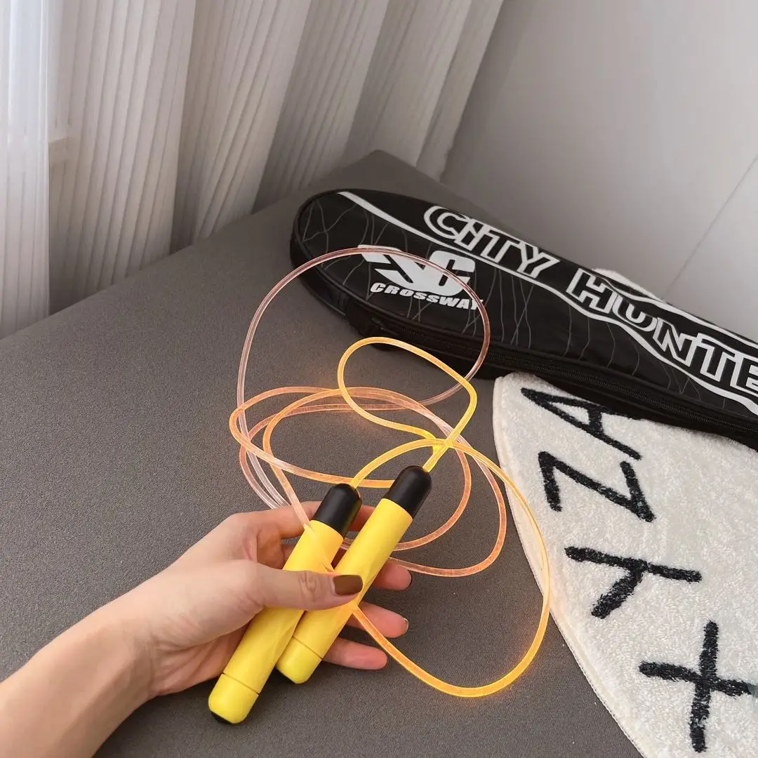 LED Jumping Rope Beads for Kids Light up Exercise Durable Jump Rope for Sport Children Electronic Products Poly Bag NINGBO 2.8m