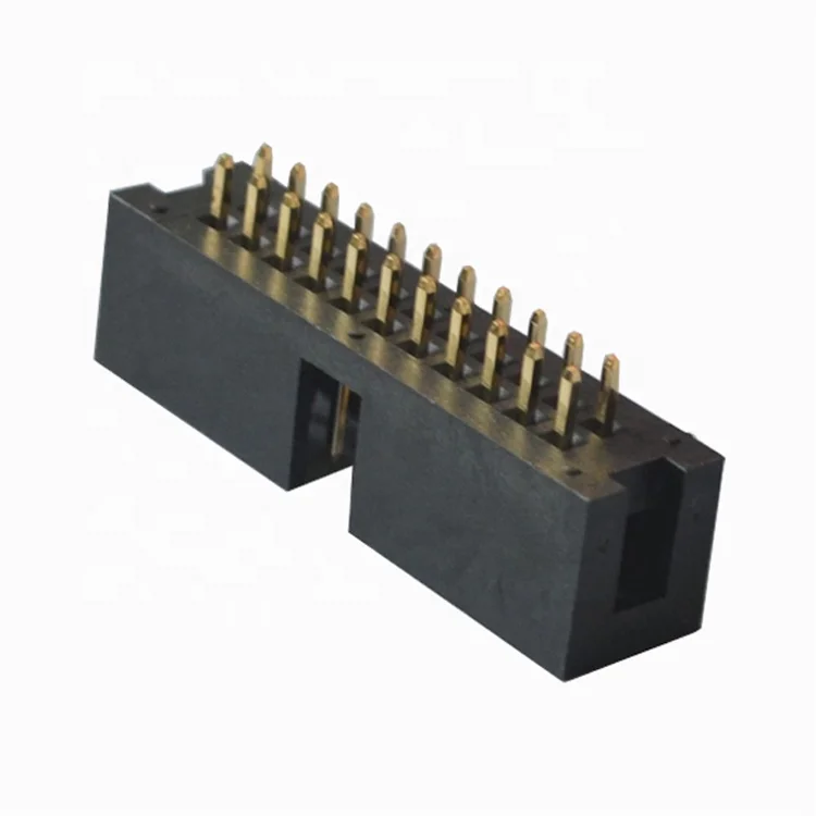 Штыревой разъем 2x11Pin, золотистый разъем с шагом 1,27 мм