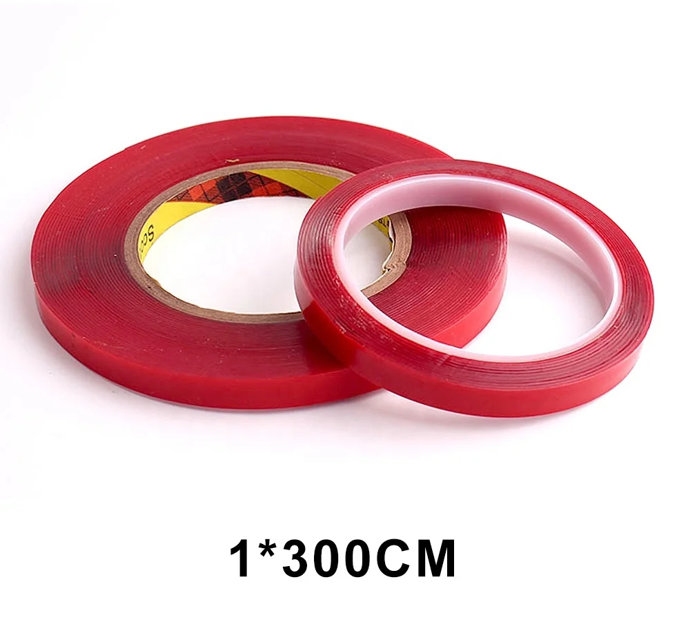 Crystal 2 side Adhesive Sticky Nail Art Tape Sticker for glue Nail Tips on Acrylic Display