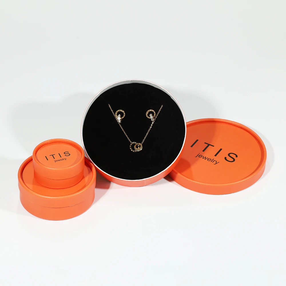 Custom gift packing packaging jewellery transparent box