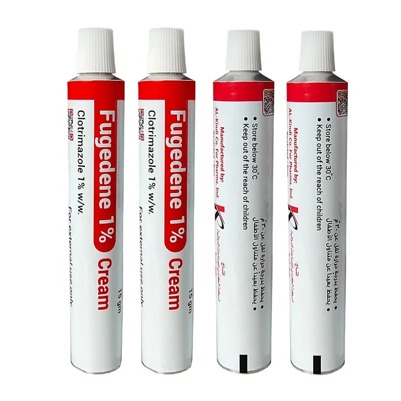 20GP Full Container Pharmaceutical Aluminium Tube Anti-itch Cream Packaging 10g 15g 20g Ointments Medicine Collapsible Tubes