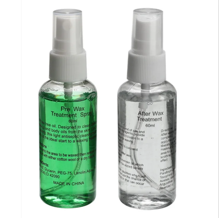 OEM Essential Oil Smoothing Pre and After Wax Lotion Treatment Spray for Hair Removal for Waxing Treatment Clean Residue