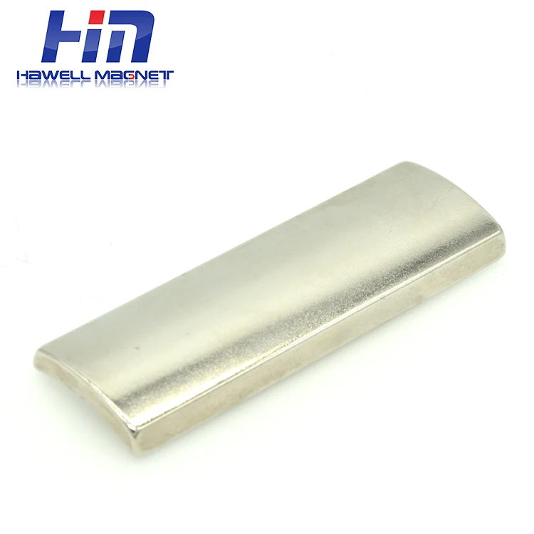 Китайский поставщик Неодимовый дугообразный двигатель постоянный магнит Ndfeb