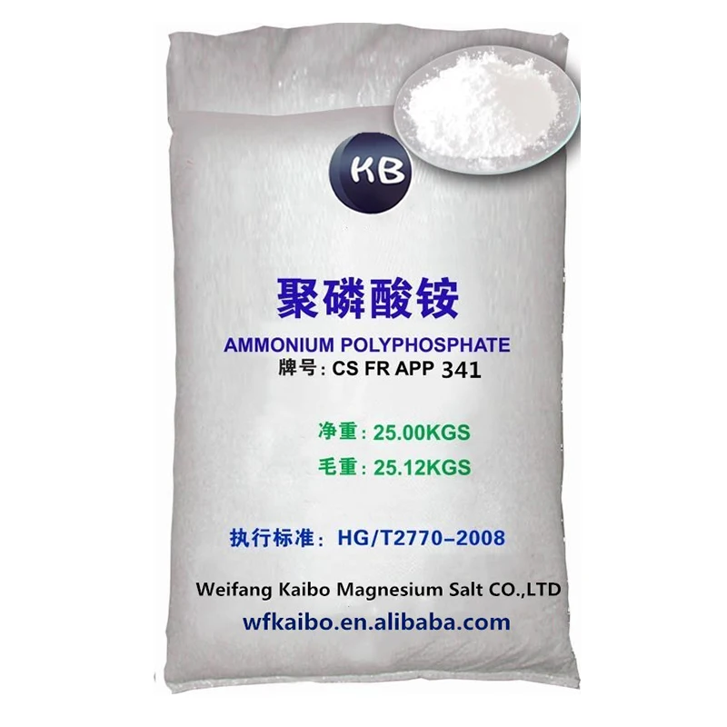 Import from China ammonium polyphosphate for fire retardant coatings