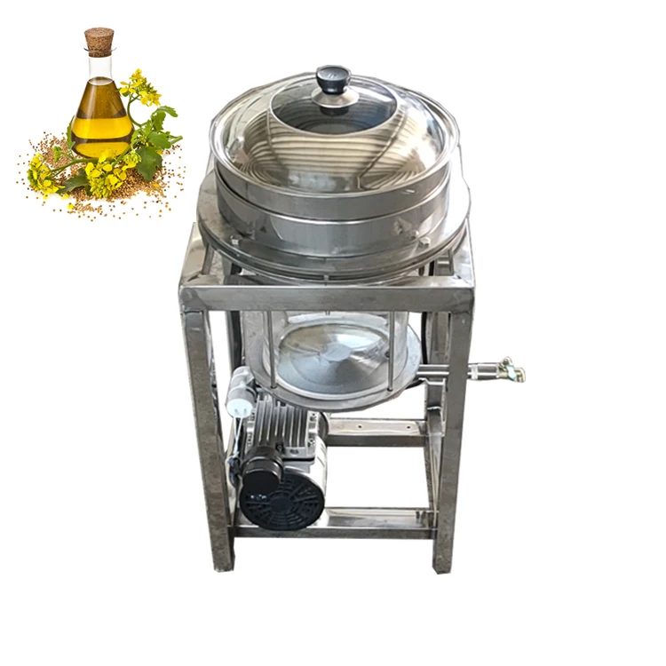 Mini Home Use Pump Portable Coconut Peanut Rapeseed Vacuum Oil Filter Machine