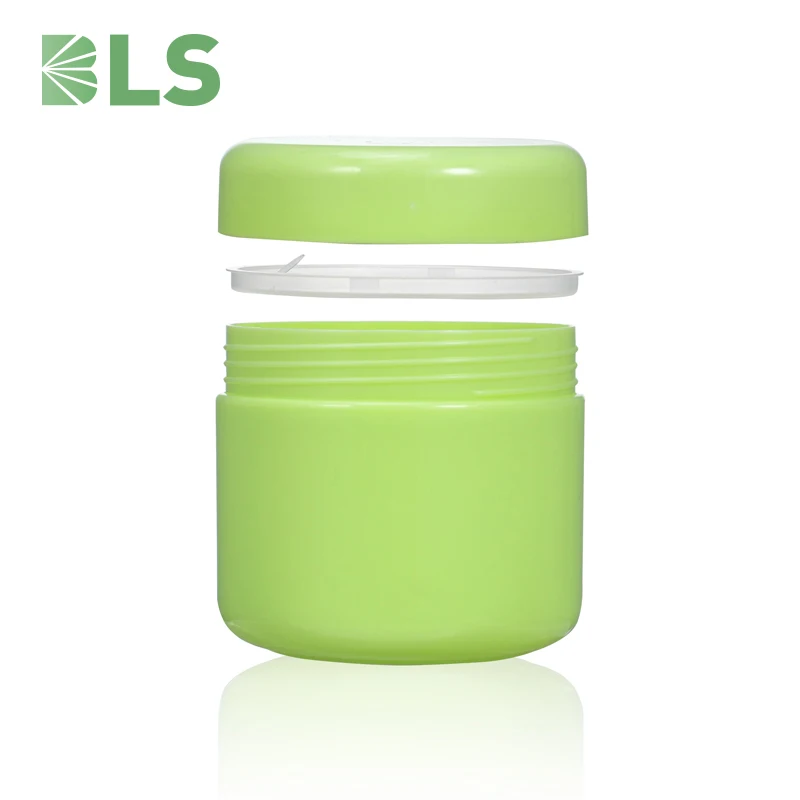 PP material 30g 100g 120g 500g jar plastics 16 oz plastic jars with lids