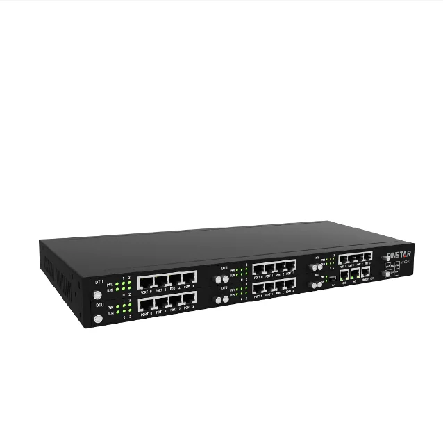 Dinstar MTG2000 Carrier-grade Digital VoIP Gateway, support 4 to 20 ports E1/T1