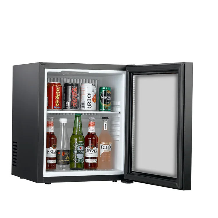 
Высококачественный Отель индийские рынки Гуандун декоративный 40 л легкий вес симпатичная стеклянная дверь морозильник мини бар холодильник 