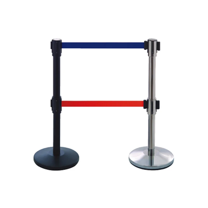 Двухслойная Выдвижная подставка для ремня, подставка для ограждения, подставка для линии очереди