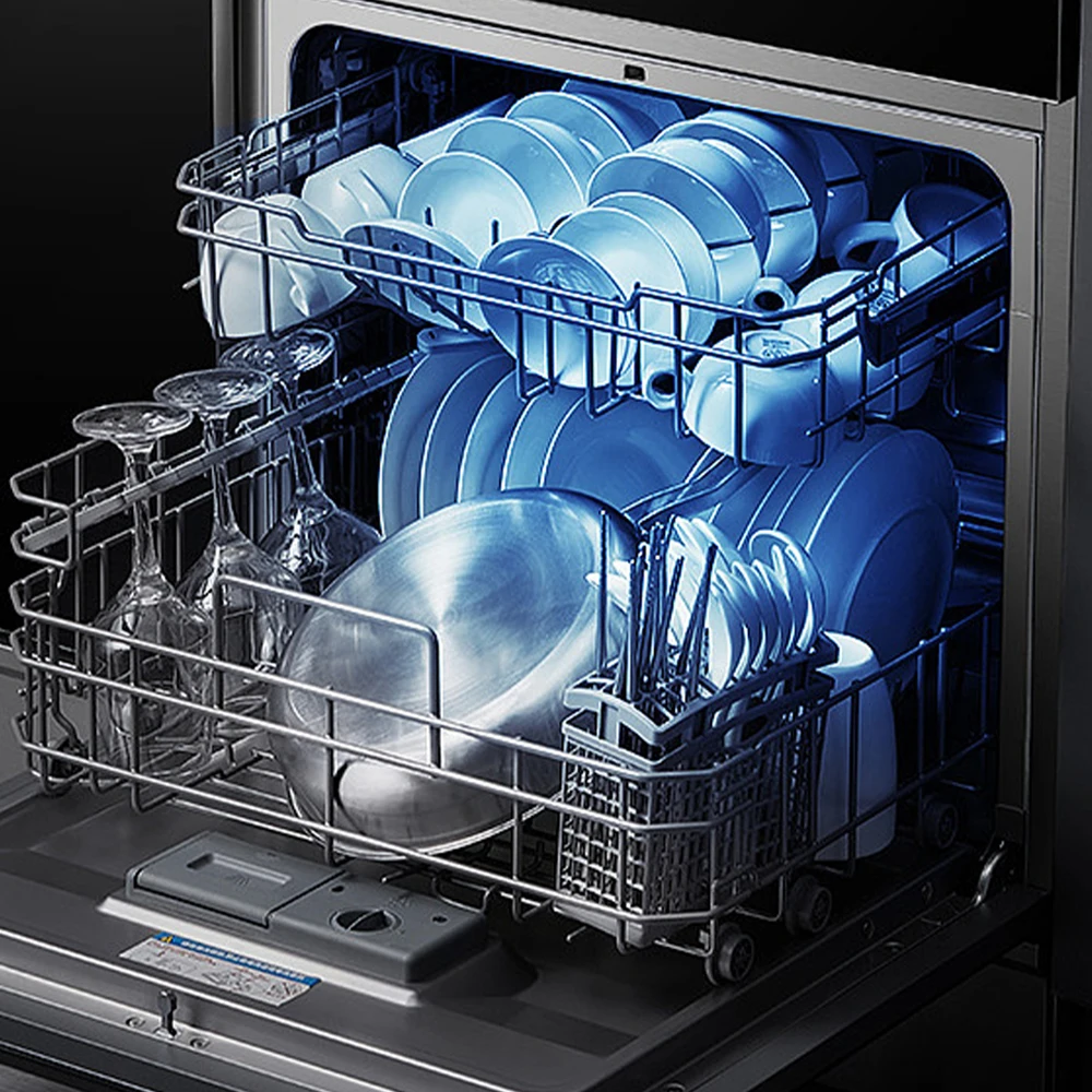 Gexiang Factory Manufacturer Stainless Steel Luxury Smart 3-in-1 Built-in Dishwasher Kitchen Sinks