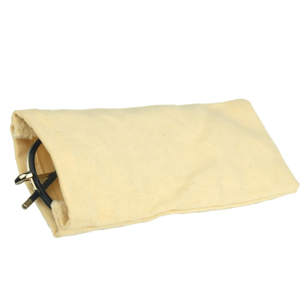 100% Cotton Eyewear Sunglass Canvas Glasses Pouch Bags Suppliers Pakistan