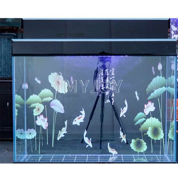 Черное крафт-стекло aquaponics аквариумные квадратные стеклянные