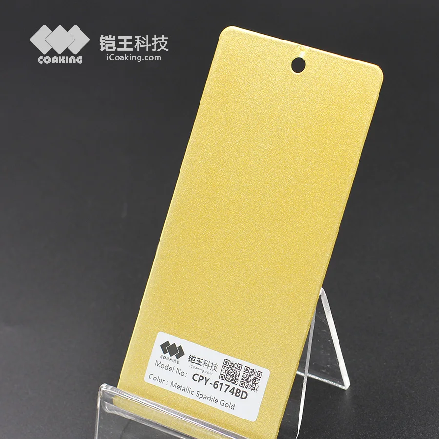 Painter Choice of Metal Paint Substitutes New Coloring Material Electrostatic Powder Coatings