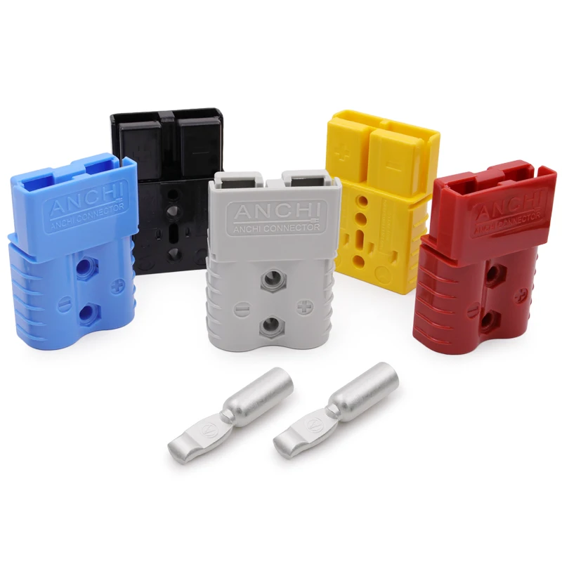 40A/50A/120A/175A/350A 600V Wire Connectors For Anderson Battery Connector Quick Connect/Disconnect Plug For Electrical Devices