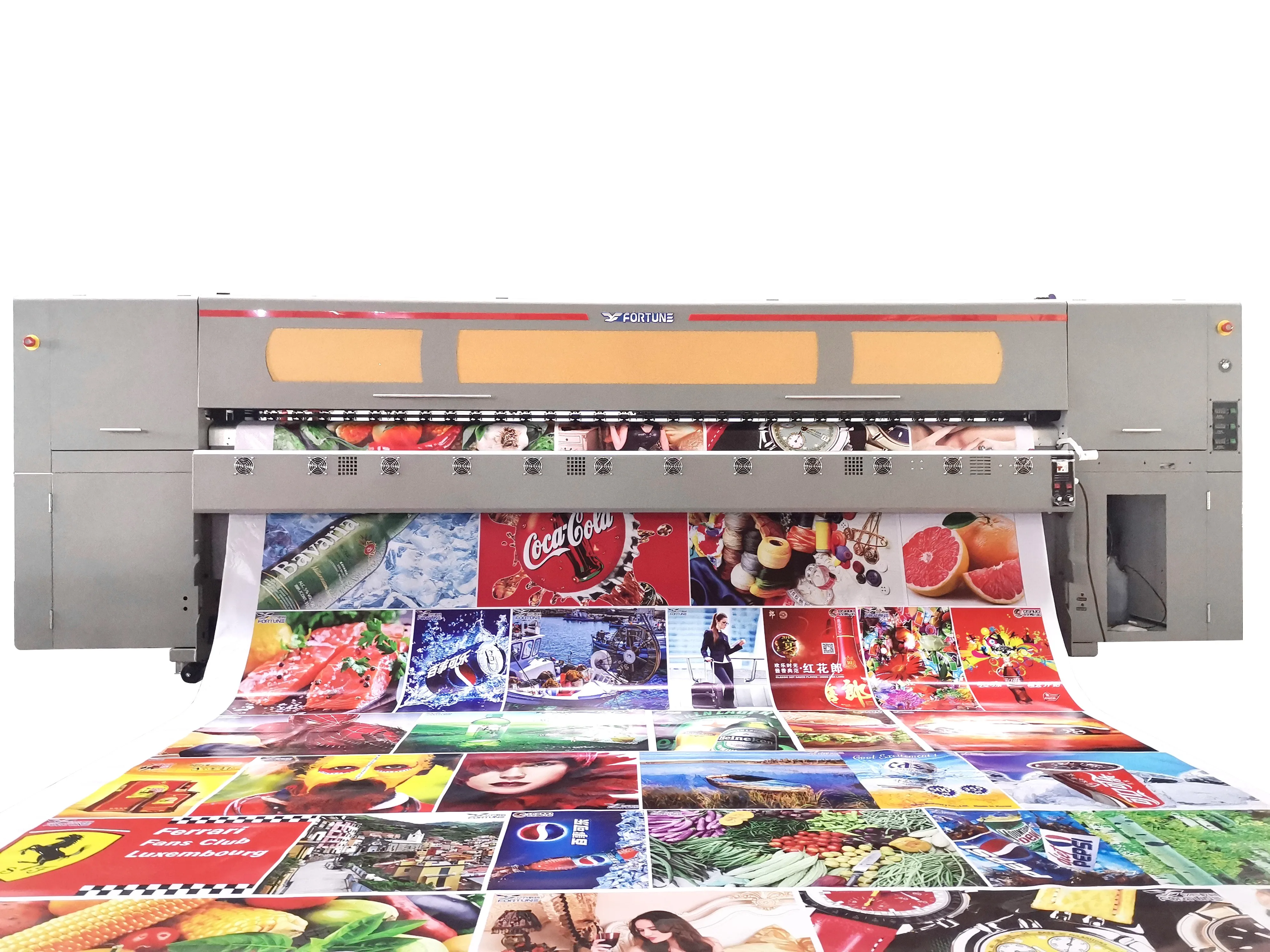 3.2m Inkjet Printing Machine Inkjet Printer Printing Machine For Solvent Printer