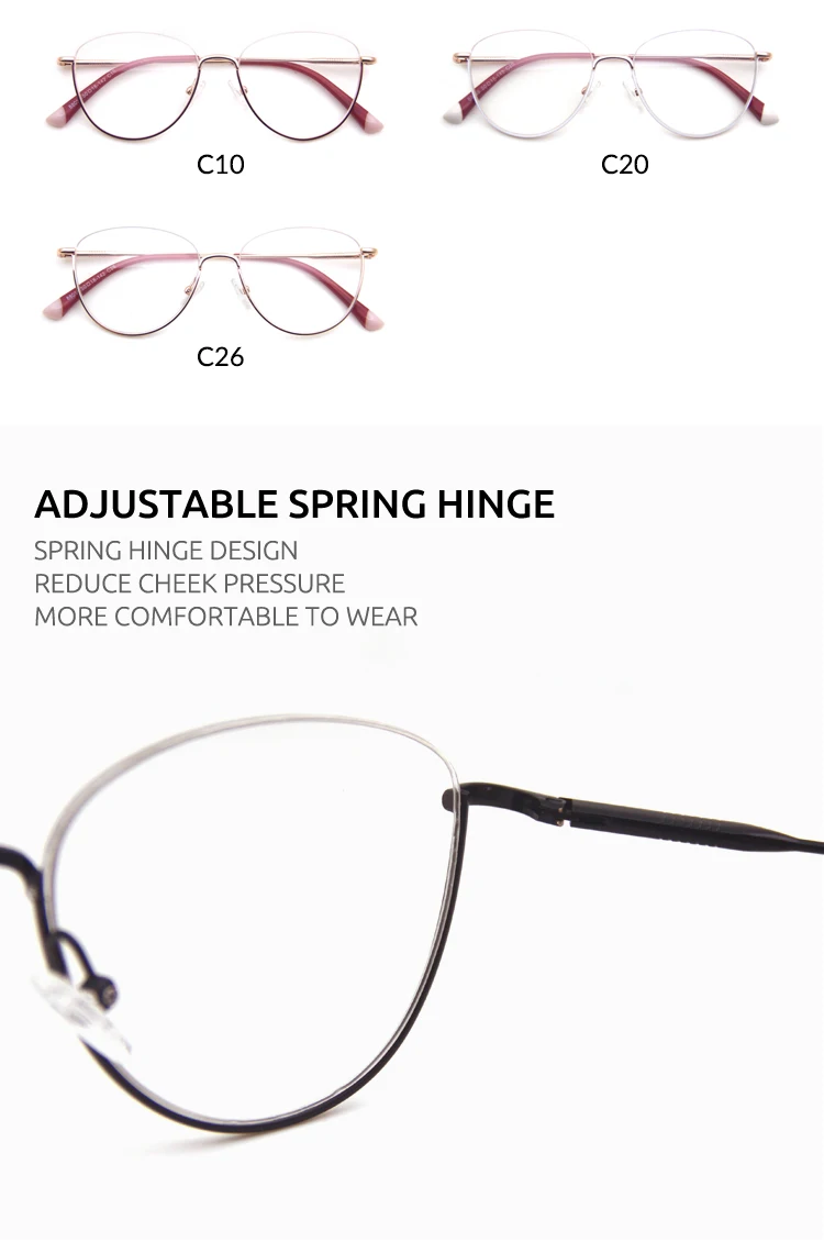 Spectacle Frames Eyewear Ladies Metal Optical Frame Japanese Eyeglass High End Brands Factory Cheap Ophthalmic Glasses