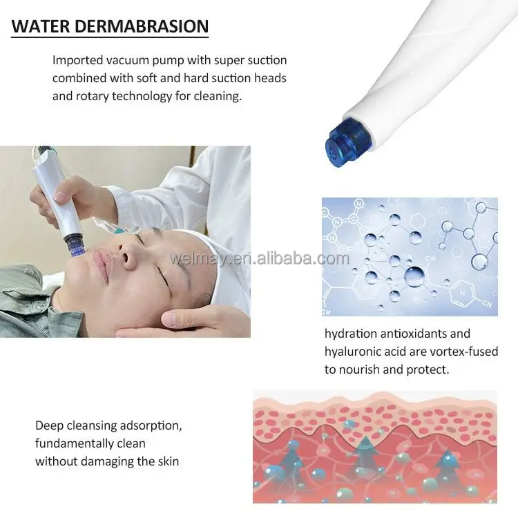 Factory OEM ODM Oxigen Facial Machine Jet Peel Moisturizer Pore Cleaner Skin Rejuvenation Hydradermabrasion Oxygen Portable