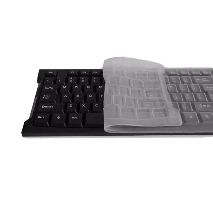 Amazon офисная резиновая клавиатура мышь комбо черный Арабский испанский бизнес Usb беспроводной Banda ABS пластик черный белый