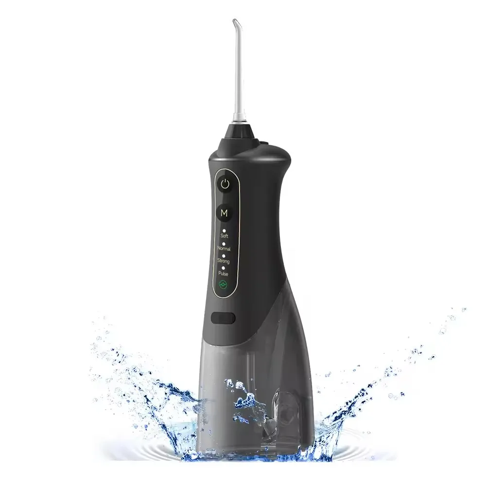 350ML Electric Water Flosser USB Rechargeable Cordless Teeth Whitening Remove Teeth Stain Portable Oral Irrigator For Traveling