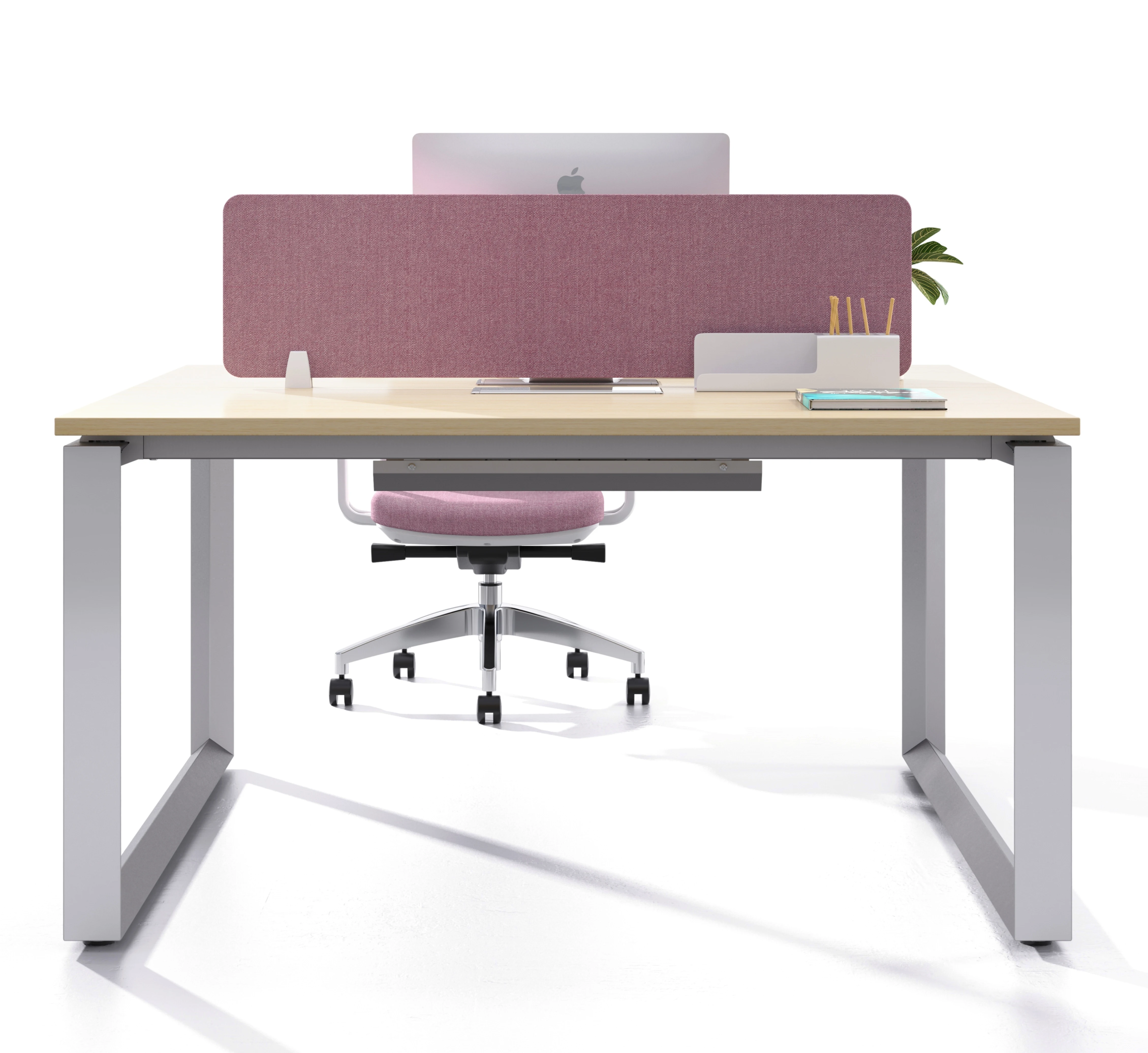Wholesale high quality modern office tables employee office desk standing computer table for commercial furniture
