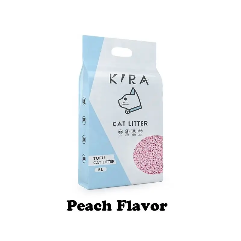 Petstar Cat Litter Tofu 6L Plant Degradable Cat Litter 4 Flavors Cat Litter