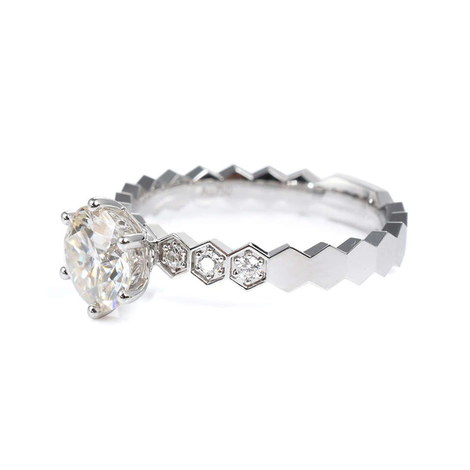 Кольцо высокого качества, новый модный дизайн, модные ювелирные изделия, кольцо со средним бриллиантом для пары