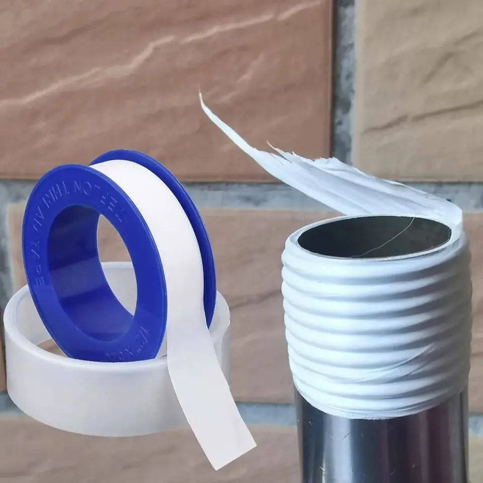 High Temperature Resistant Plastic Products White PTFE Material Thread Seal Sealing Tape