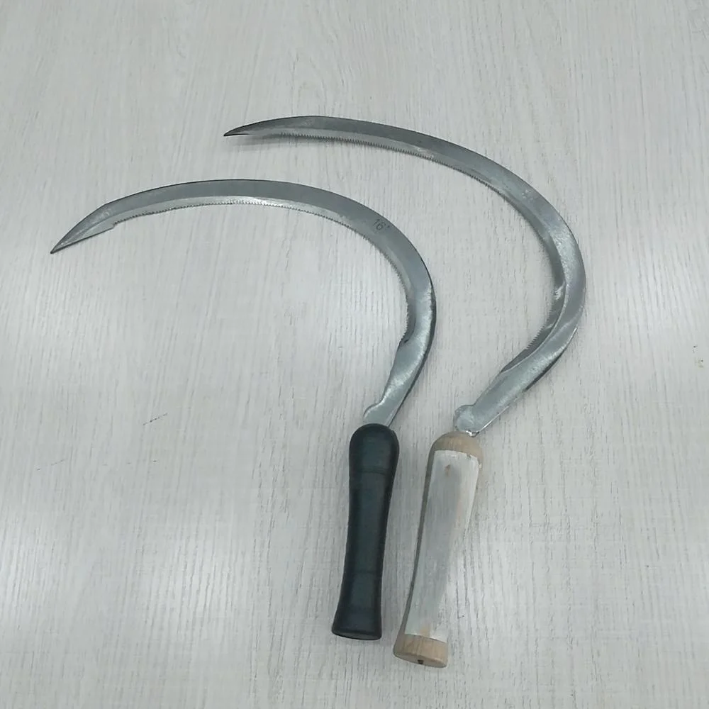 Agricultural Tools Cutting Sickle Encryption Fine Teeth Small Sickle Leek Knife Cutting Grass Sickle