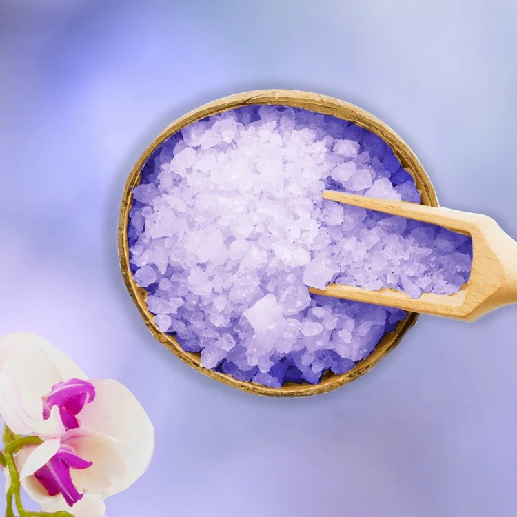 Private label Wholesale cosmetic luxury beauty cleaning special  bath salt spa set with bag