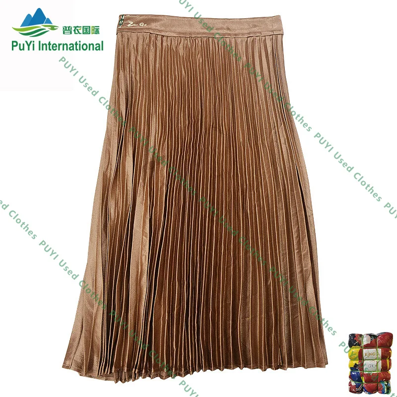 Autumn Winter ladies wool knitted skirts women used clothes second hand clothes in uk