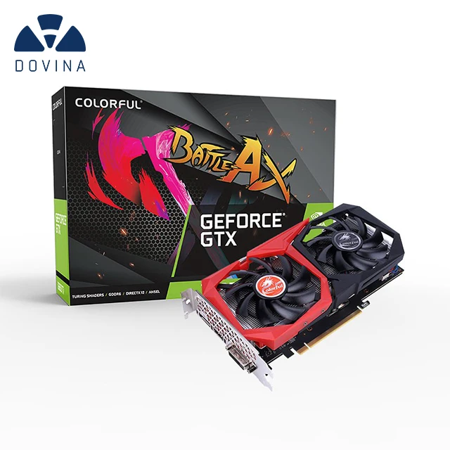  Графическая карта GeForce 6 ГБ 1660 GTX Super DDR6 Новая графическая 1660Ti для