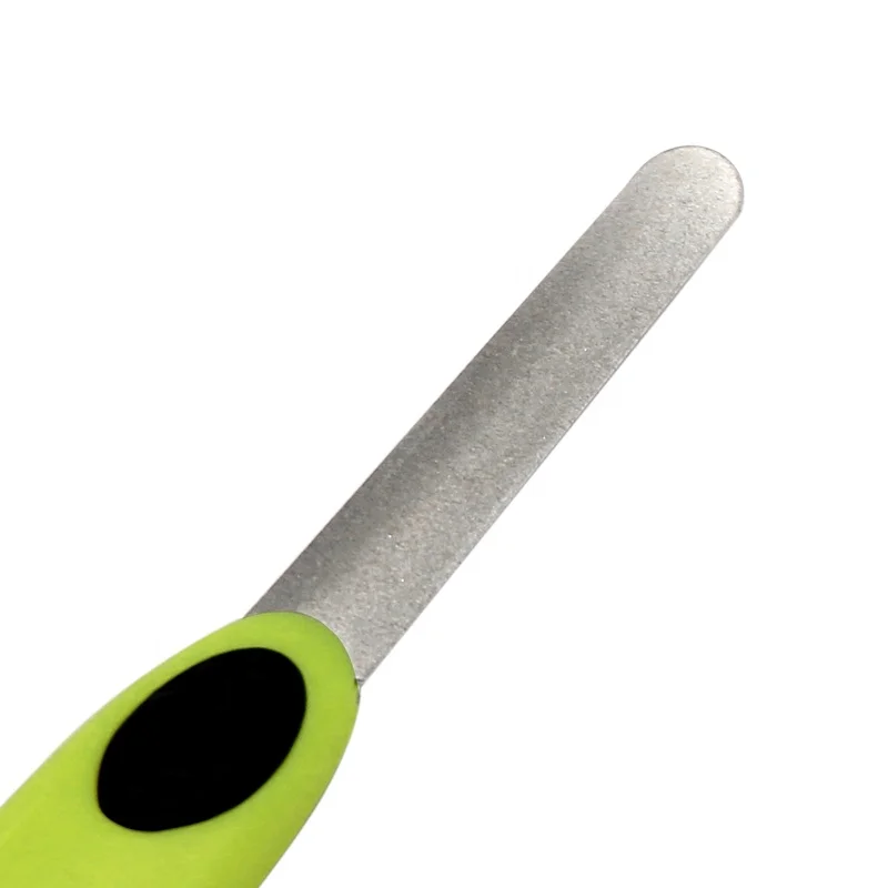 Factory Wholesale LOW MOQ Durable Plastic Handle Pet Nail File