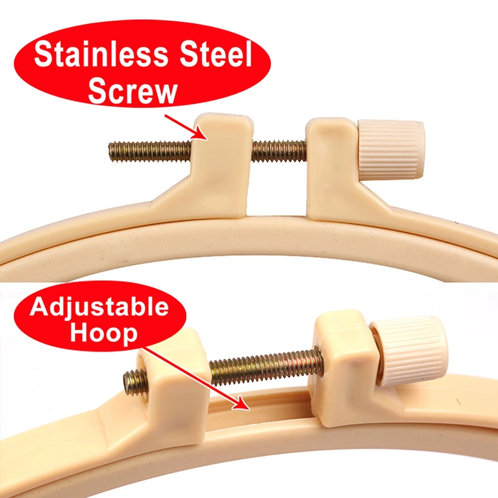 Sunrise Embroidery Kit for Adults with Hoop, Thread, Needles, English Manual, DIY Craft for Beginner