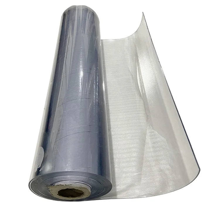Fuxing clear  3mm film frosted pvc roll pvc transparent roll soft plastic sheet roll clear pvc film 1mm