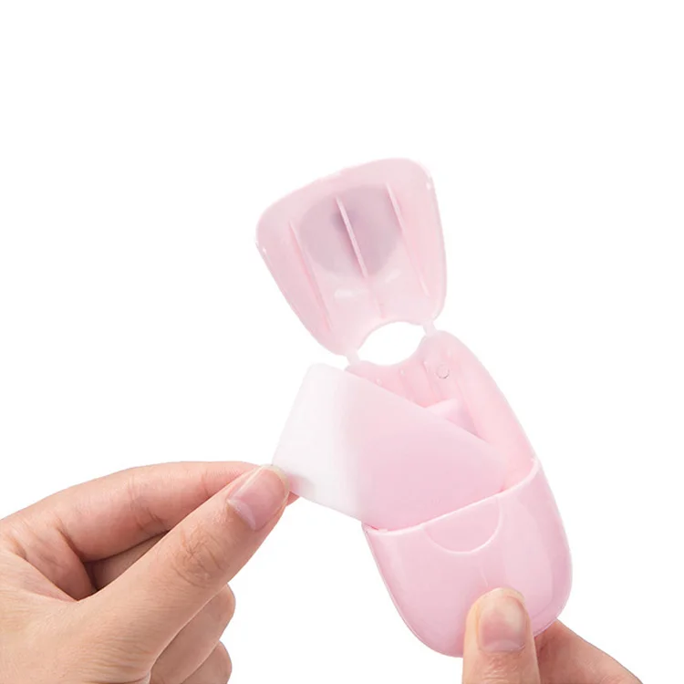 
Traveling Washing Hands Portable Paper Soap Sheet 