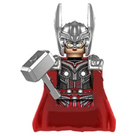 KT1062 Valkyrie Mighty Thor Korg Zeus Gorr Groot Super heroes Mini Building Block Figure Collect Plastic Educational Toy