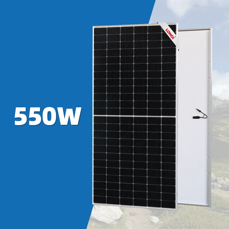 Longi Высокоэффективные Hi-Mo 5 солнечных панелей 550 Вт LONGi Himo Pv солнечные Силовые модули 545 560 500
