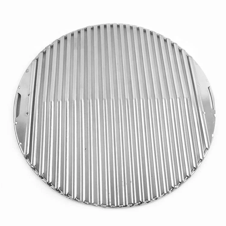 304 Stainless Steel Round BBQ Grill Net Wire Meshes Racks Grid Grate Steam Camping Hiking Outdoor