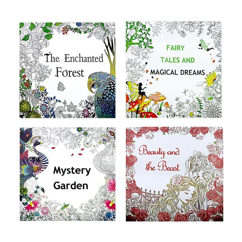 Produce cheap custom coloring book printing for adults