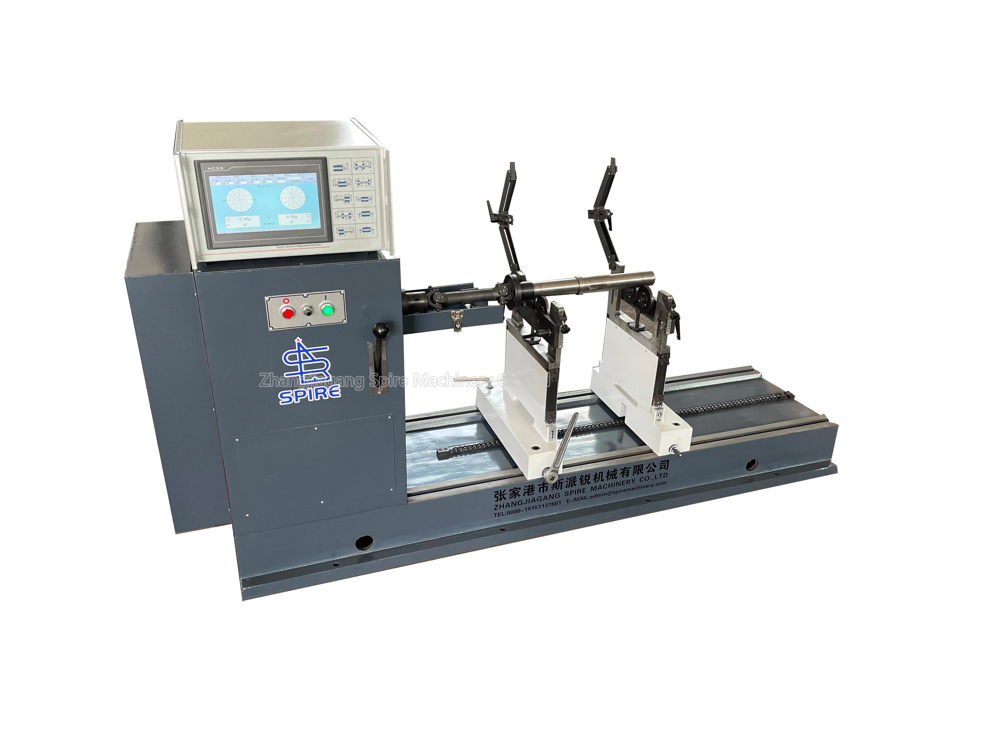 High Precision hard bearing belt driven rotor dynamic balancing machine rotor balancing machine equipment