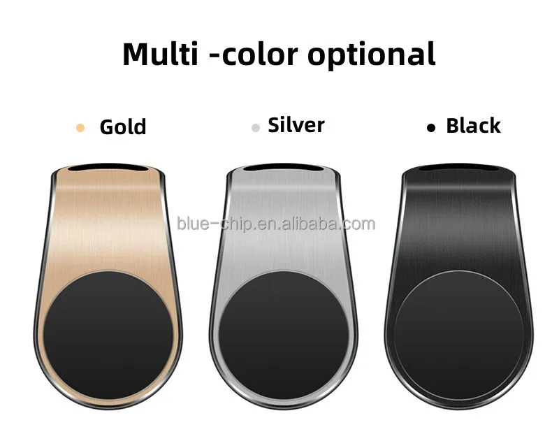 Hot Selling Strong Magnetic Aluminum Alloy Flexible Universial Air Vent Mobile Phone Stand Holder For Car Outlet