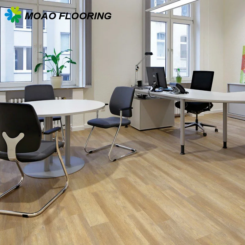 High quality Hybrid Click Lock UV coating PVC Material Rigid Core Luxury SPC Vinyl Flooring With Attached Foam