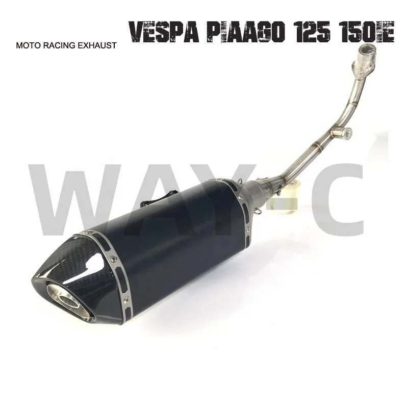 Racing Motorcycle Scooter Muffler Exhaust Pipe For PIAGGI O Vespa 125/150